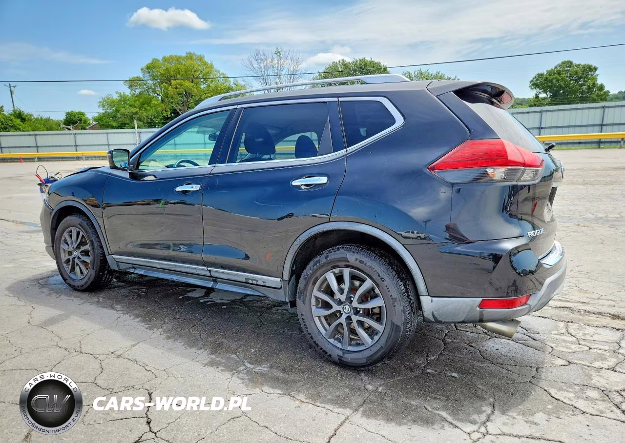 2017 Nissan Rogue Sv VIN:KNMAT2MT8HP570438 - 2