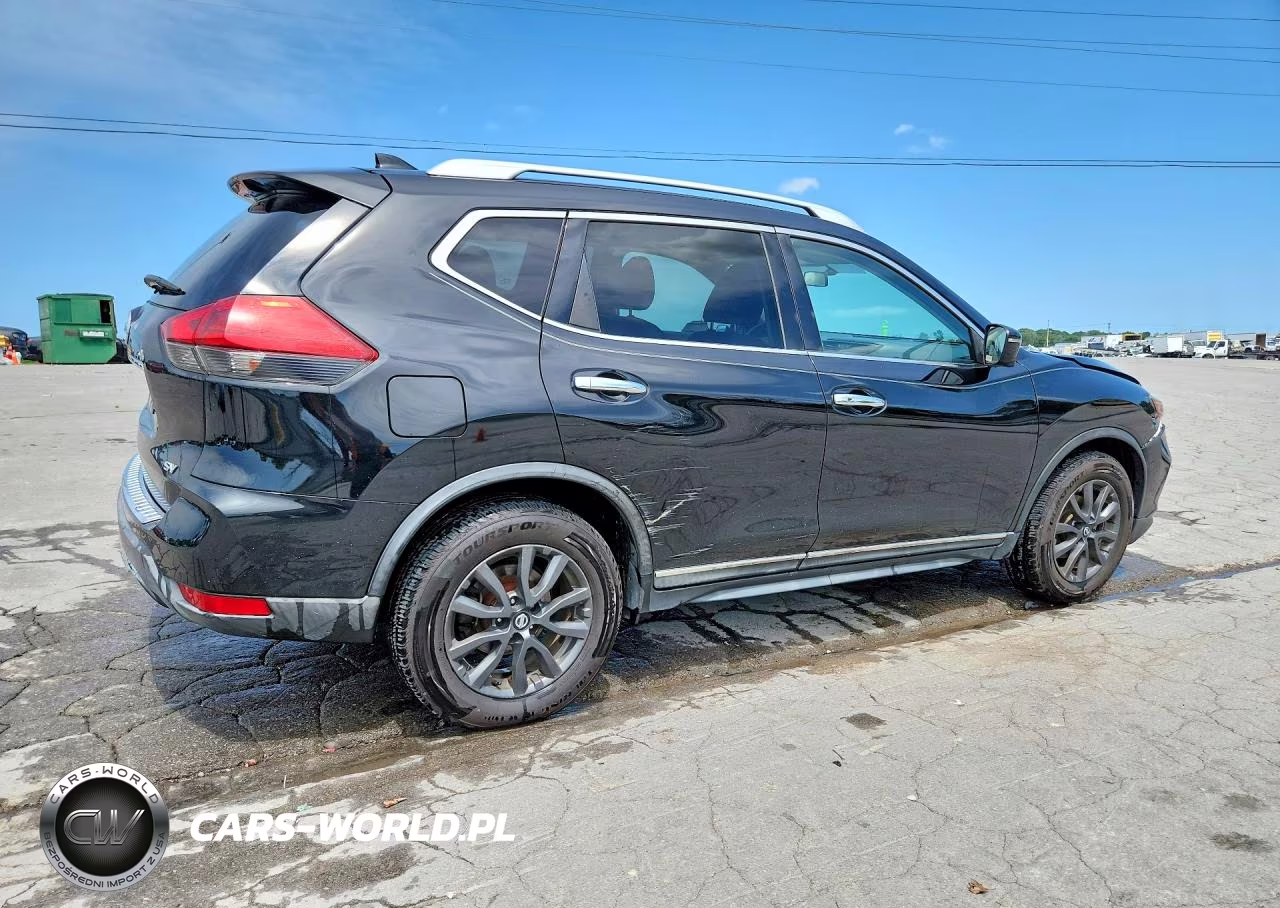2017 Nissan Rogue Sv VIN:KNMAT2MT8HP570438 - 3