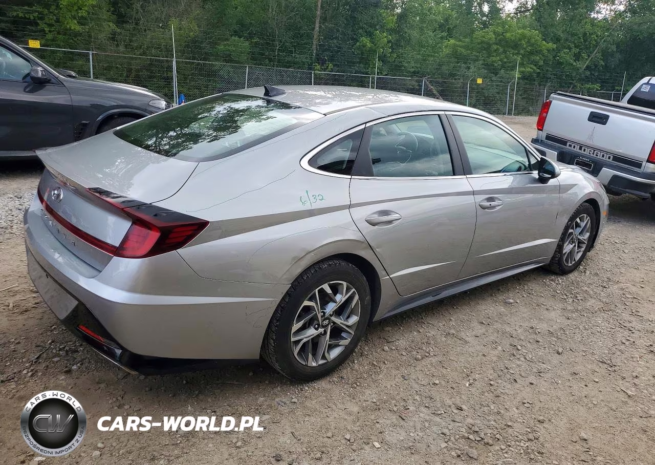 2020 Hyundai Sonata Sel VIN:5NPEL4JA8LH030897 - 3