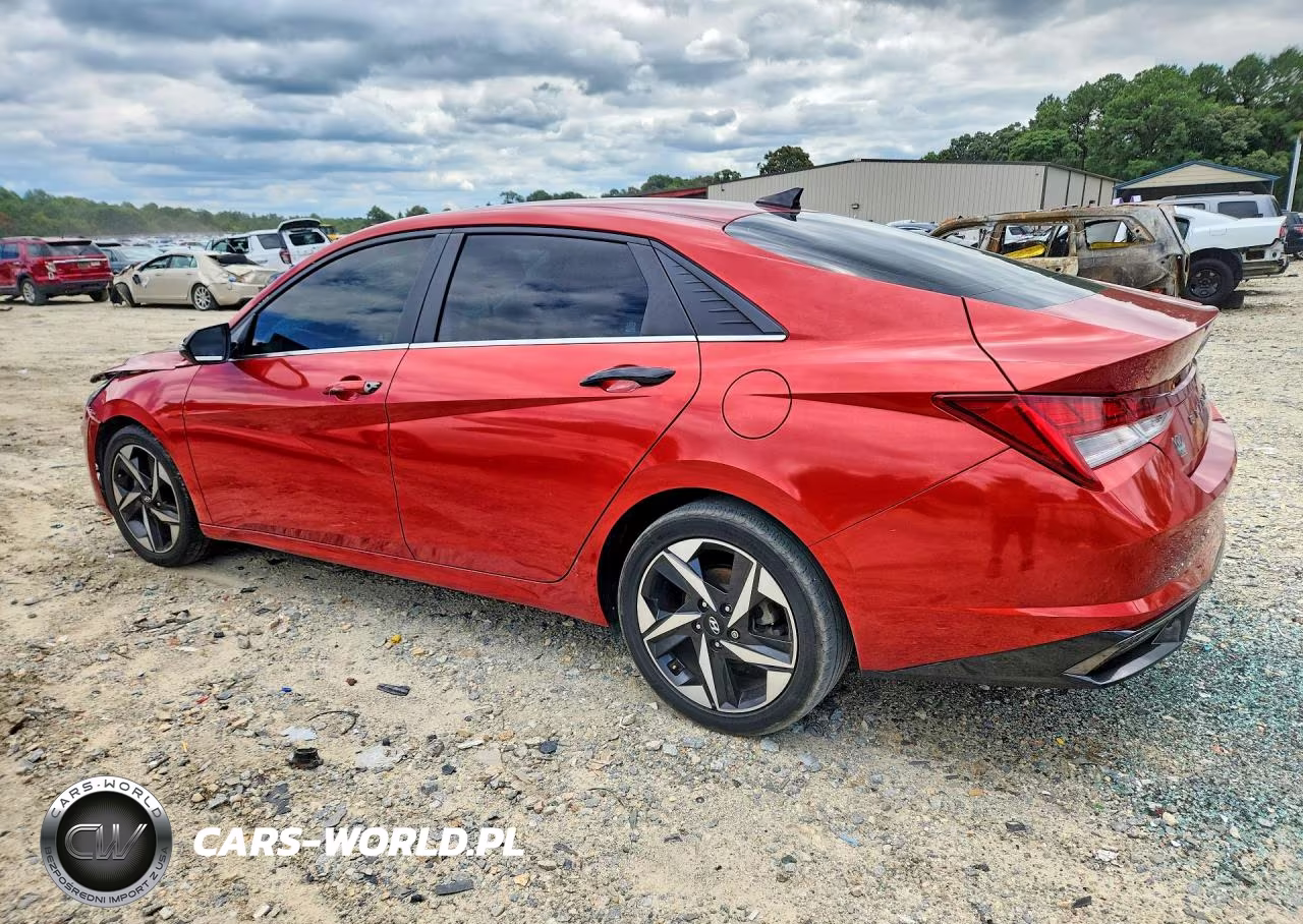 2021 Hyundai Elantra Limited VIN:KMHLP4AG7MU074747 - 2