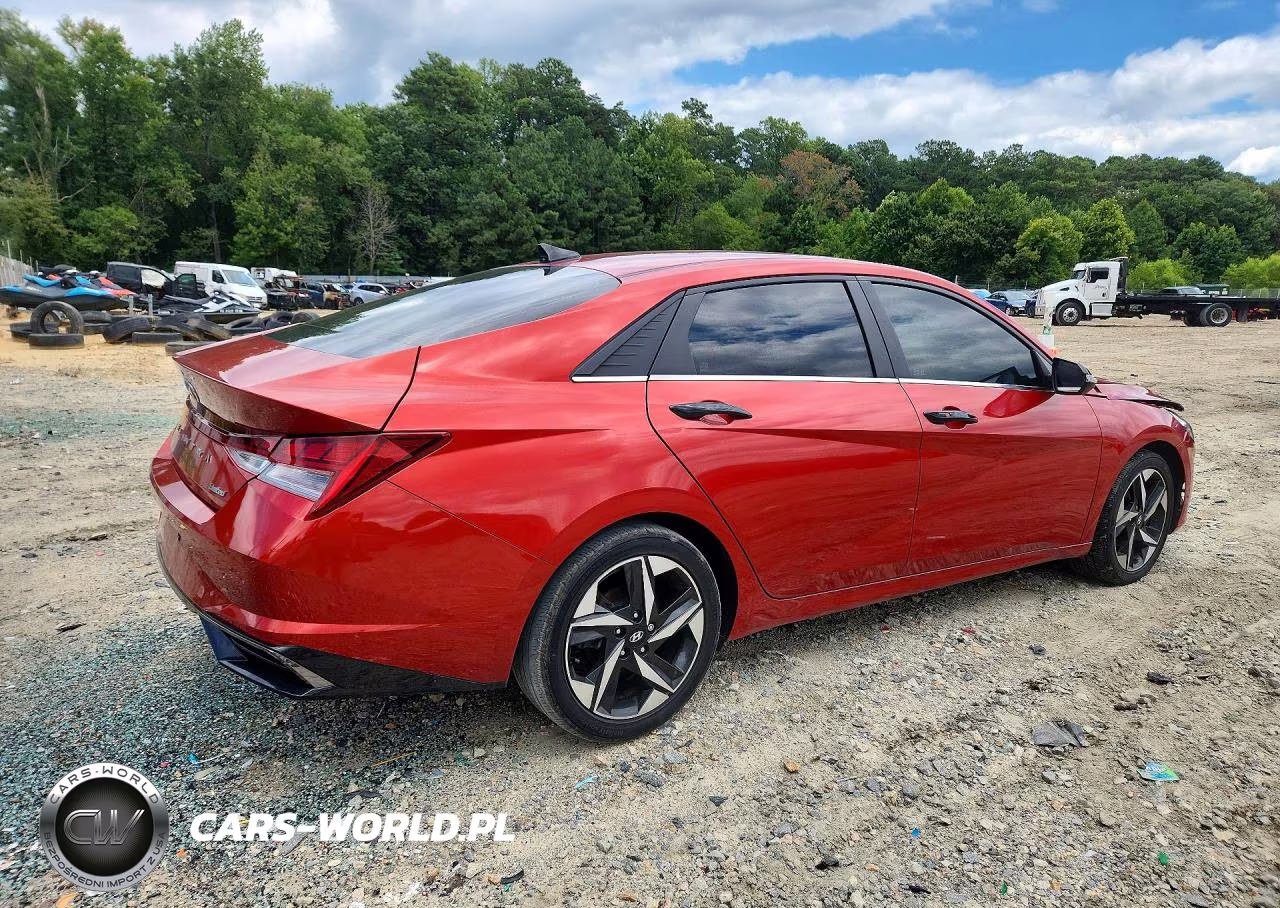 2021 Hyundai Elantra Limited VIN:KMHLP4AG7MU074747 - 3