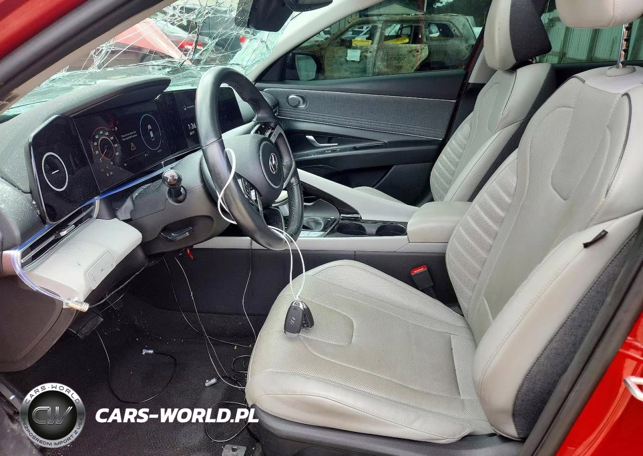 2021 Hyundai Elantra Limited VIN:KMHLP4AG7MU074747 - 7