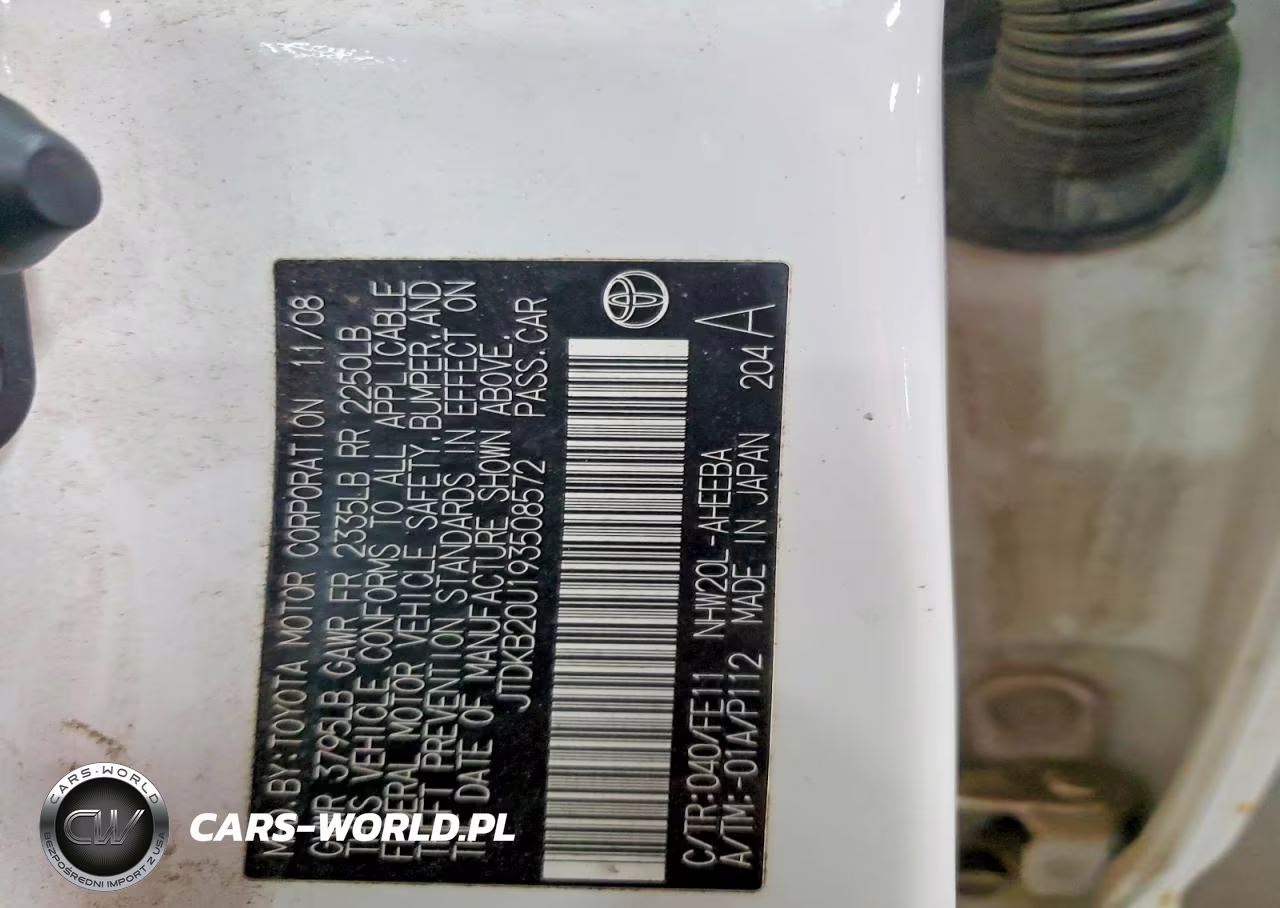 2012 Toyota Prius Base VIN:JTDKB20U193508572 - 12