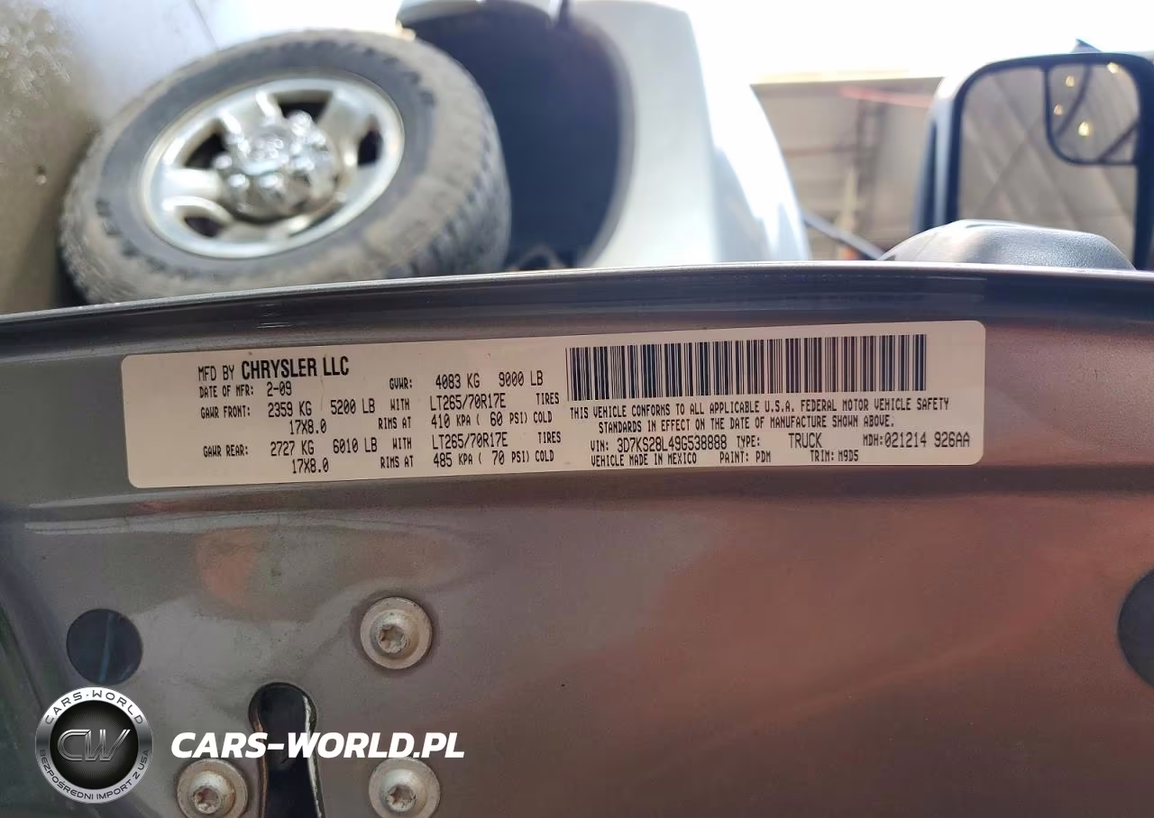 2009 Dodge Ram 2500 VIN:3D7KS28L49G538888 - 12