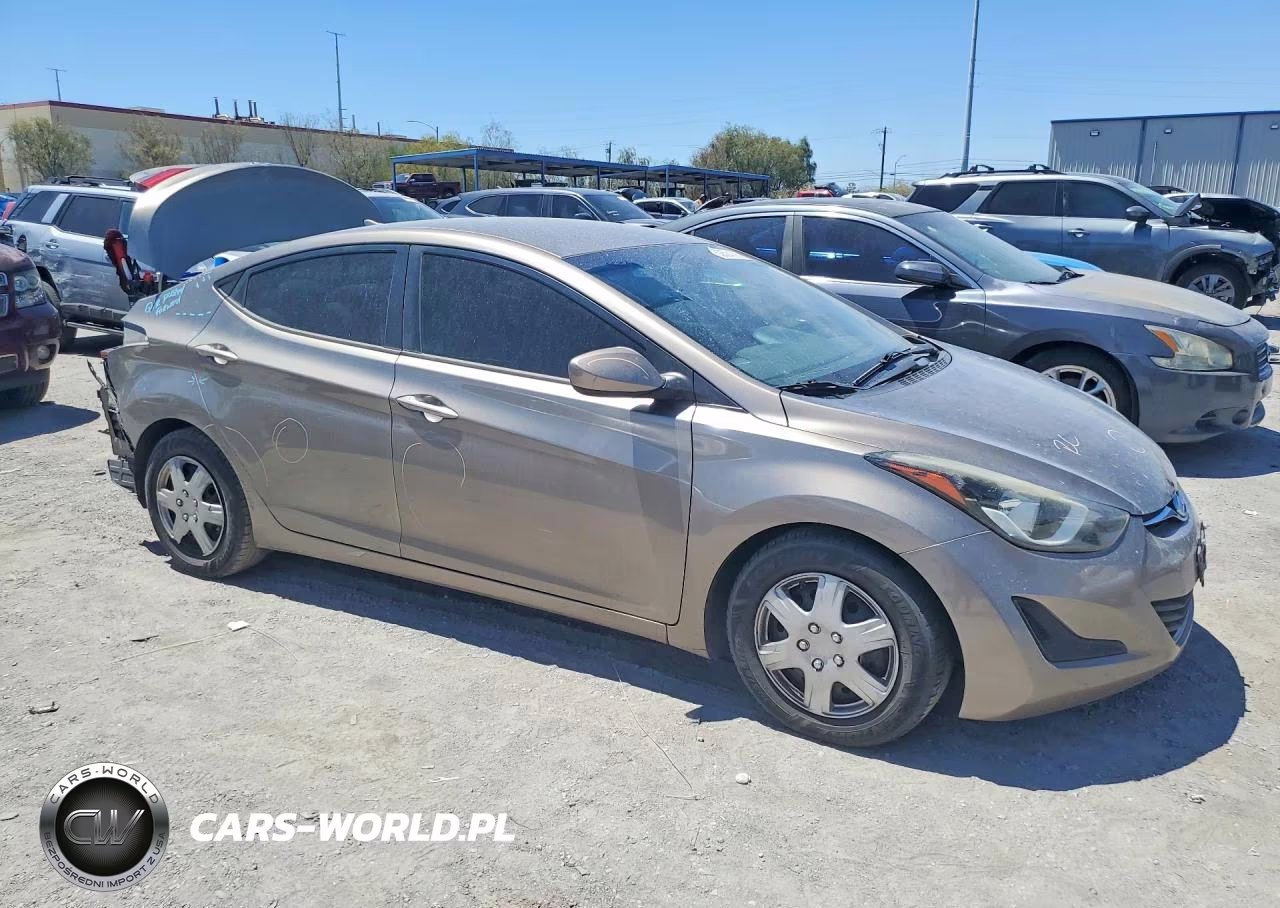 2016 Hyundai Elantra Se VIN:5NPDH4AE0GH694987 - 4