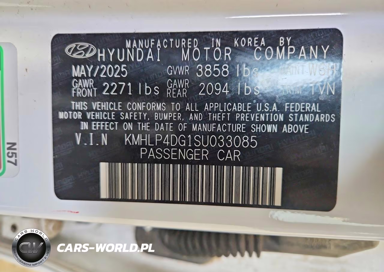 2025 Hyundai Elantra Limited VIN:KMHLP4DG1SU033085 - 12