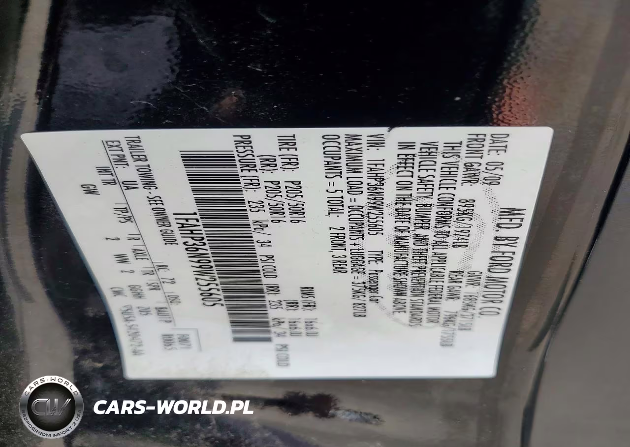 2009 Ford Focus Ses VIN:1FAHP36N99W255605 - 12