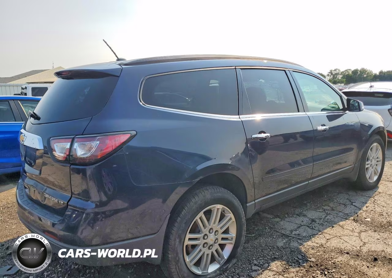 2015 Chevrolet Traverse Lt VIN:1GNKRGKD8FJ105984 - 3