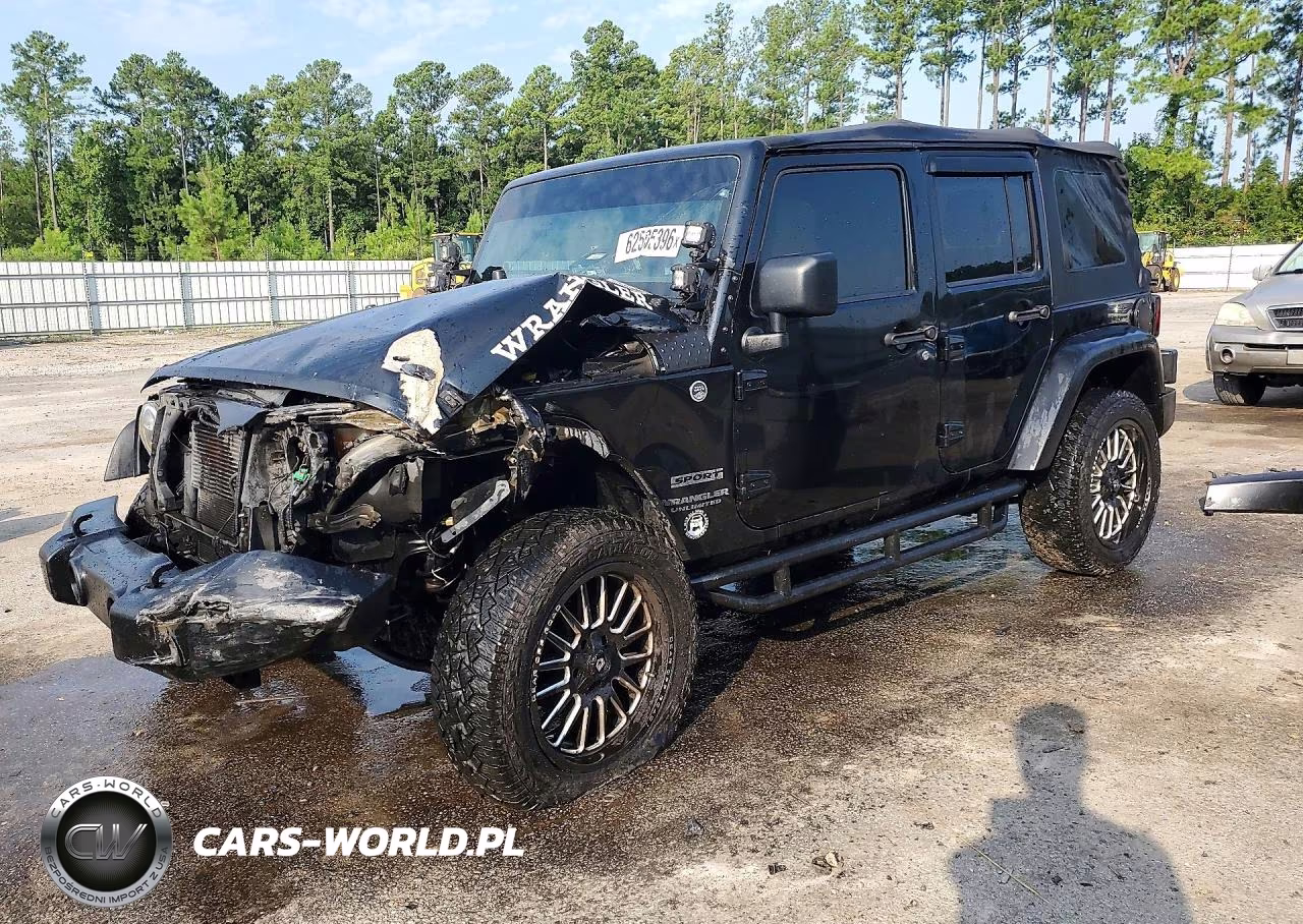 2015 Jeep Wrangler Unlimited Sport VIN:1C4BJWDG0FL612139 - 1