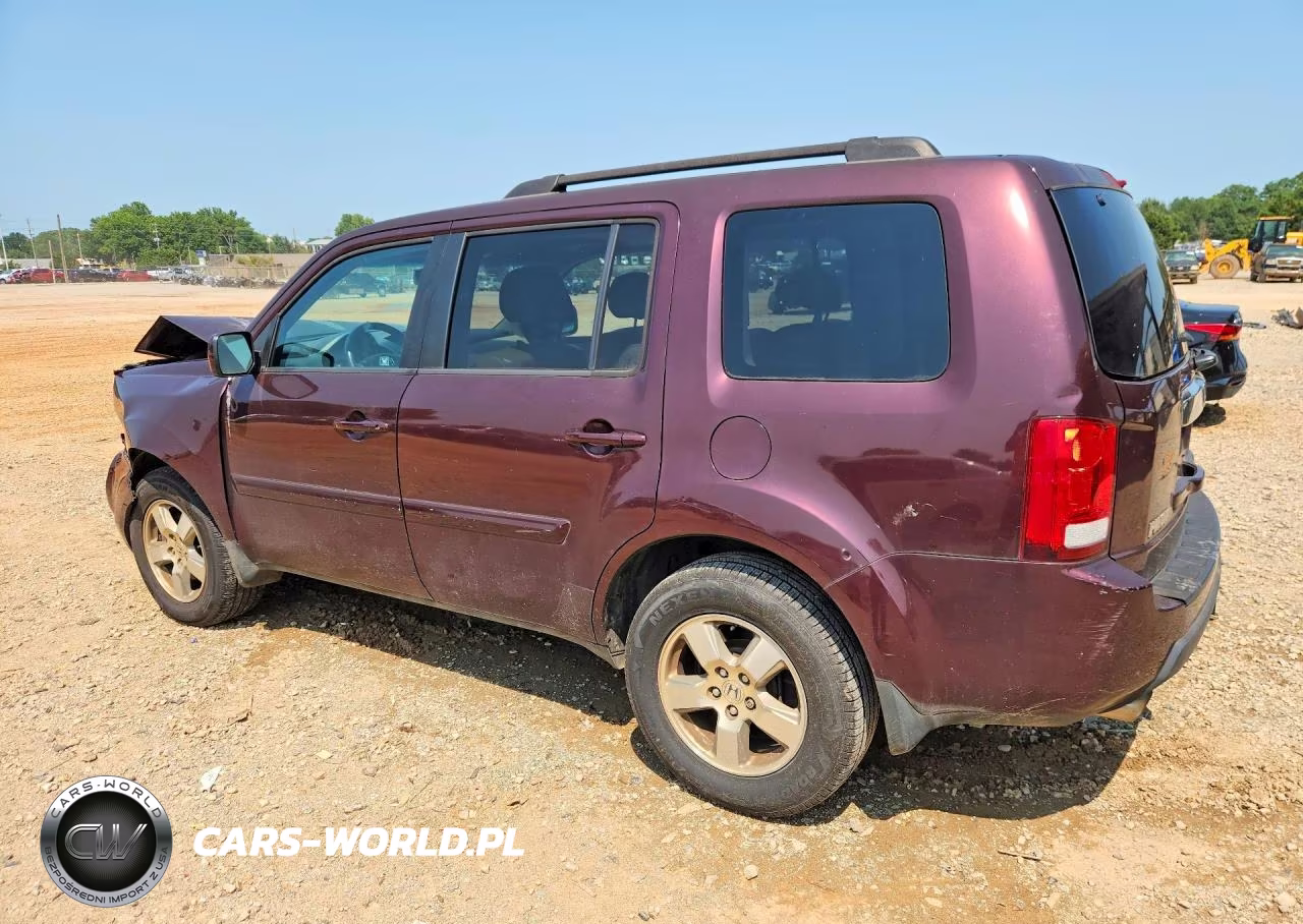 2011 Honda Pilot Exl VIN:5FNYF3H54BB041920 - 2