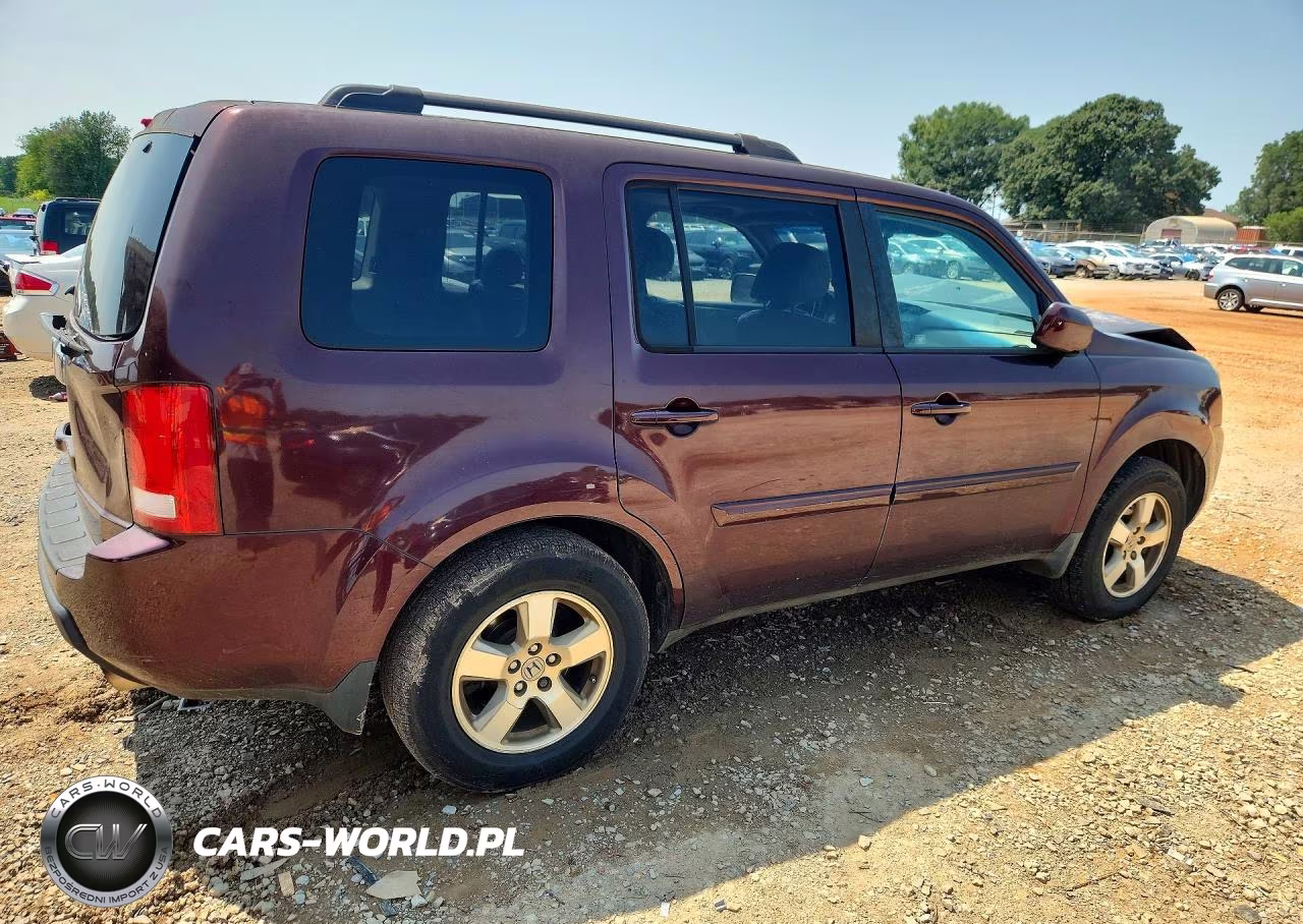 2011 Honda Pilot Exl VIN:5FNYF3H54BB041920 - 3