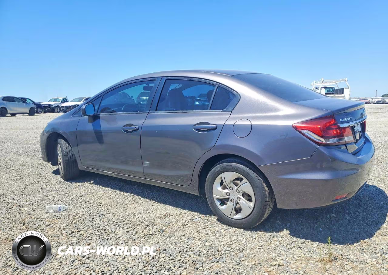 2015 Honda Civic Lx VIN:19XFB2F55FE013054 - 2
