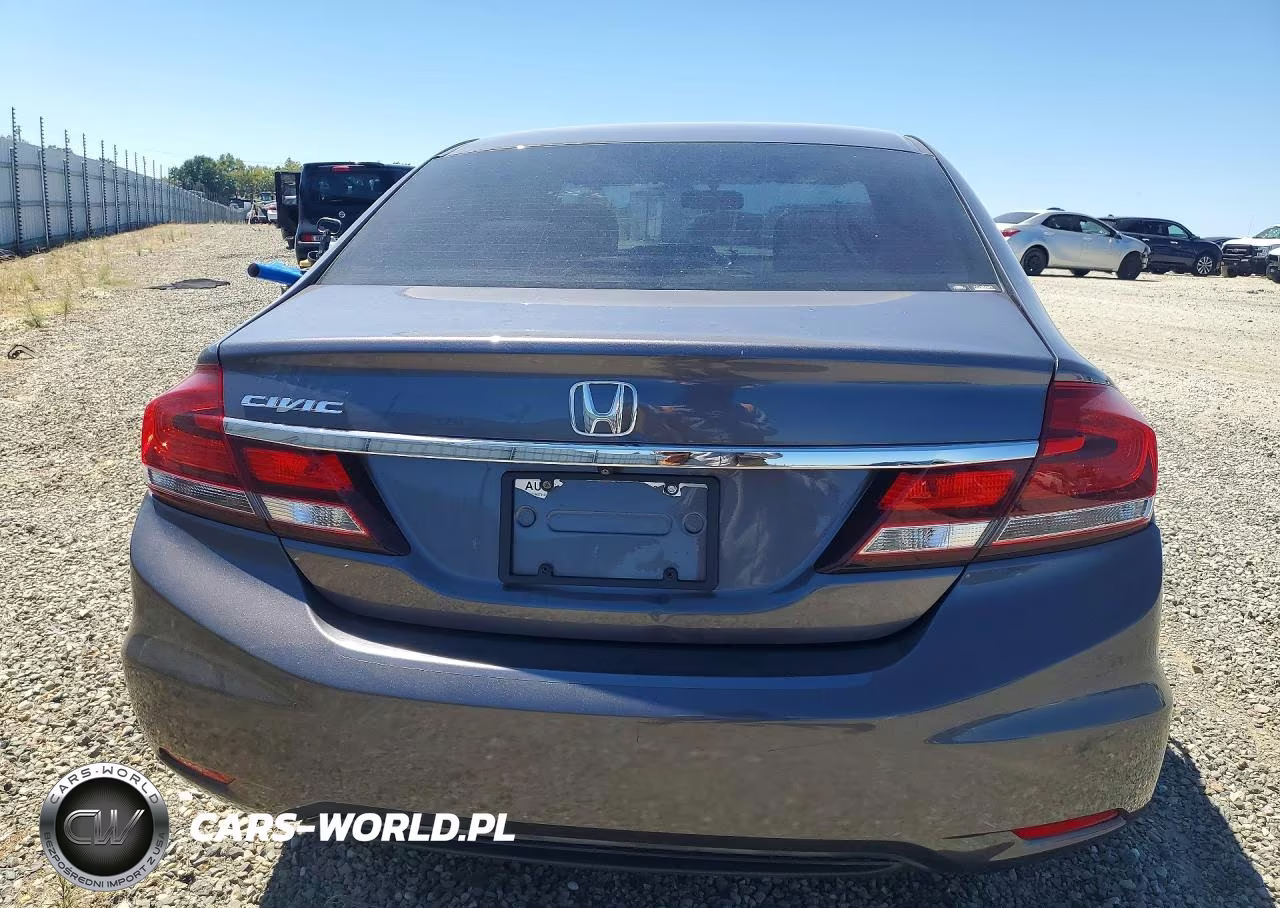 2015 Honda Civic Lx VIN:19XFB2F55FE013054 - 6