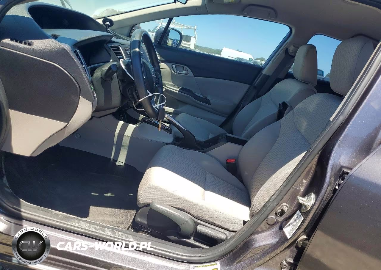 2015 Honda Civic Lx VIN:19XFB2F55FE013054 - 7