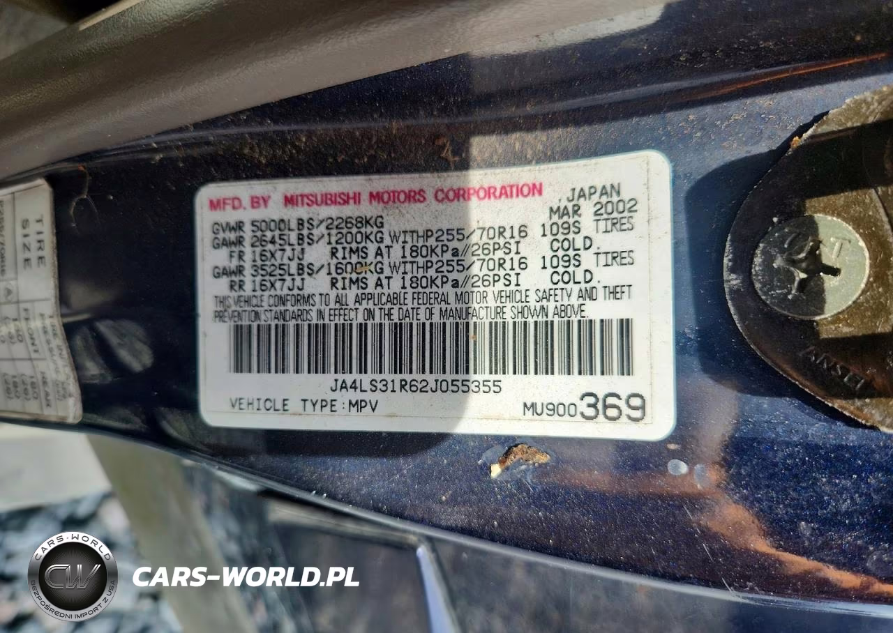 2002 Mitsubishi Montero Sport Xls VIN:JA4LS31R62J055355 - 13