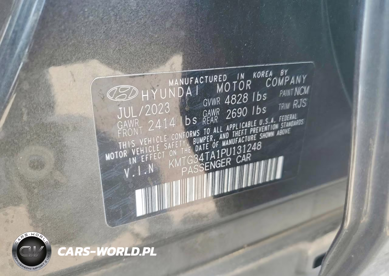 2023 Genesis G70 2.0T VIN:KMTG34TA1PU131248 - 12
