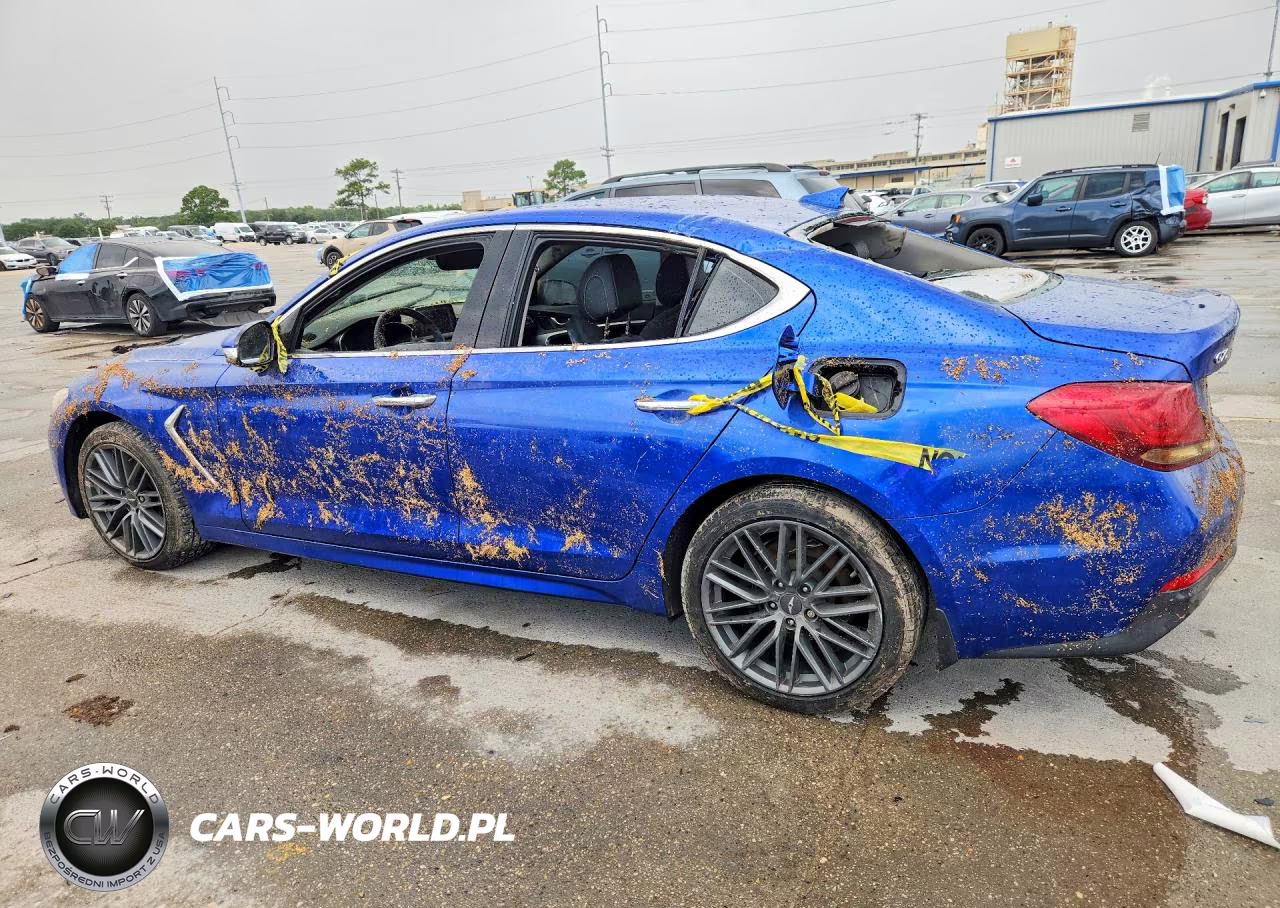 2019 Genesis G70 Advanced VIN:KMTG64LAXKU036543 - 2