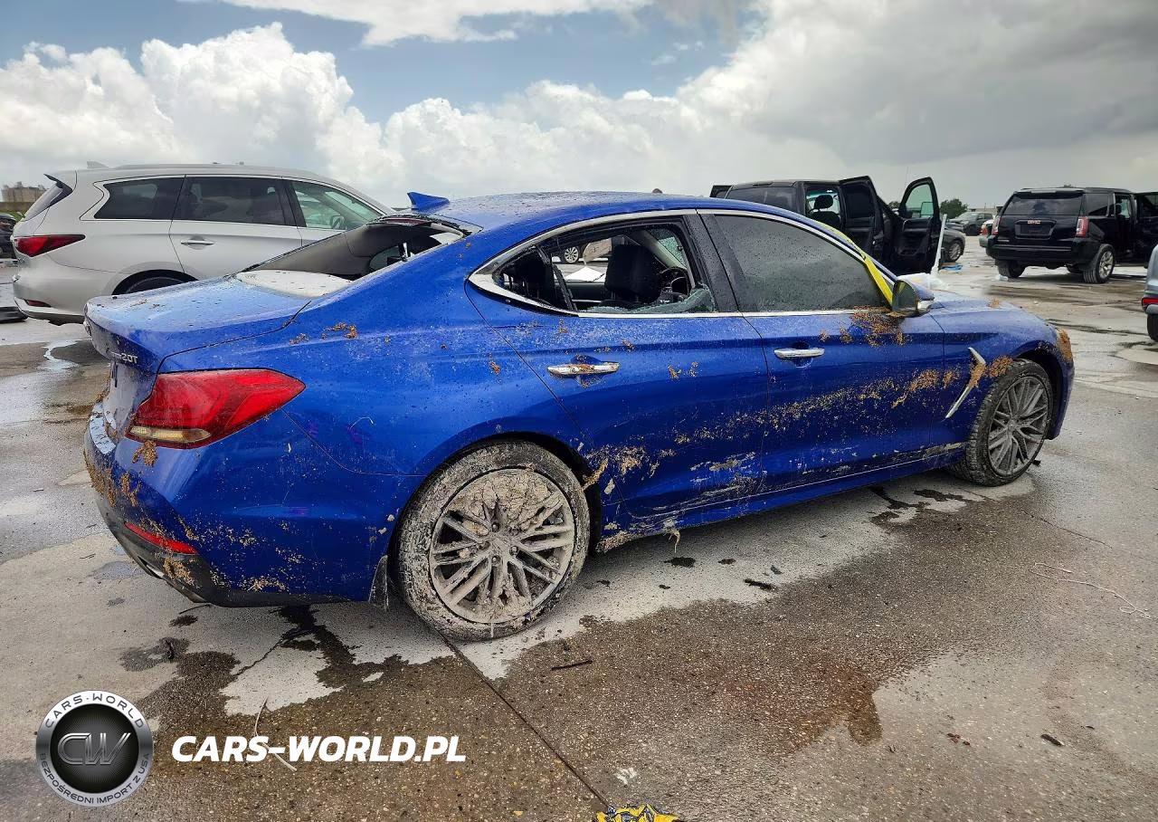 2019 Genesis G70 Advanced VIN:KMTG64LAXKU036543 - 3