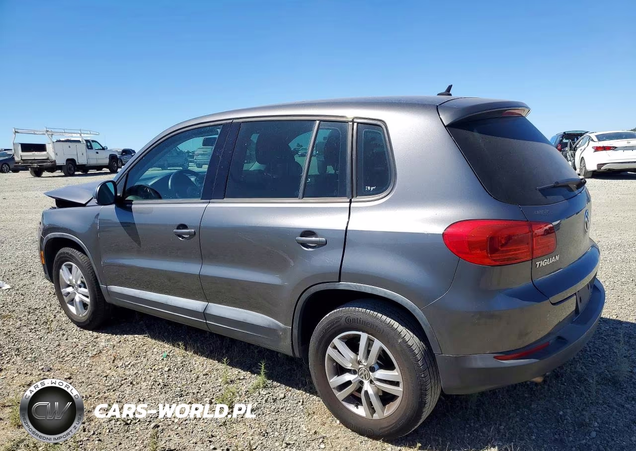 2014 Volkswagen Tiguan S VIN:WVGBV3AX5EW621354 - 2