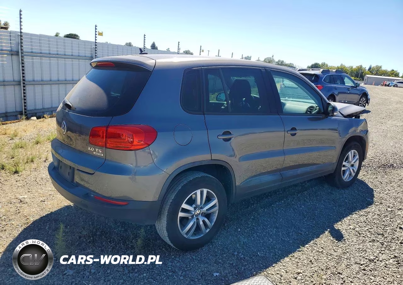 2014 Volkswagen Tiguan S VIN:WVGBV3AX5EW621354 - 3