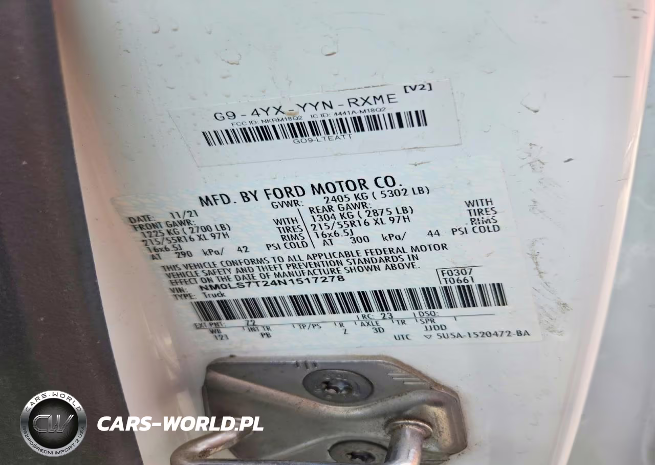 2022 Ford Transit Connect Xlt Delivery Van VIN:NM0LS7T24N1517278 - 13