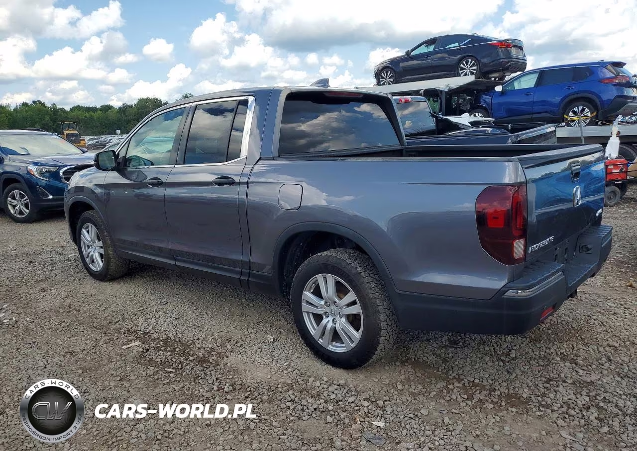 2017 Honda Ridgeline Rt VIN:5FPYK3F23HB036390 - 2