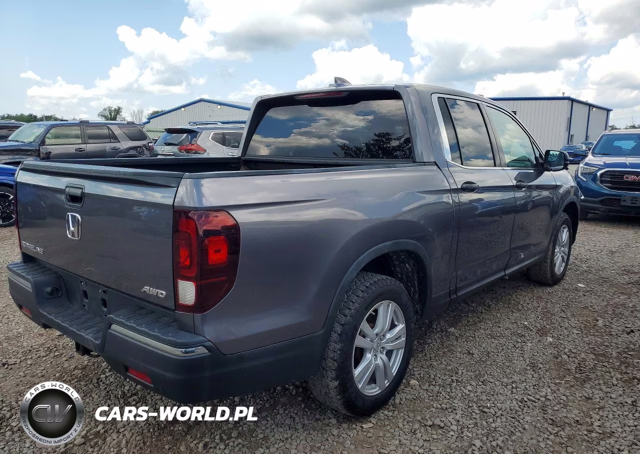 2017 Honda Ridgeline Rt VIN:5FPYK3F23HB036390 - 3