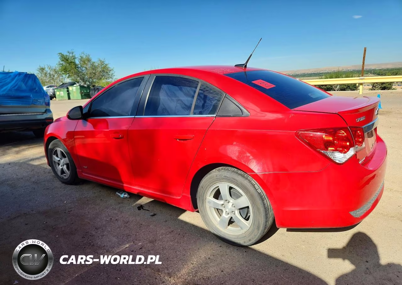 2013 Chevrolet Cruze Lt VIN:1G1PC5SBXD7245783 - 2