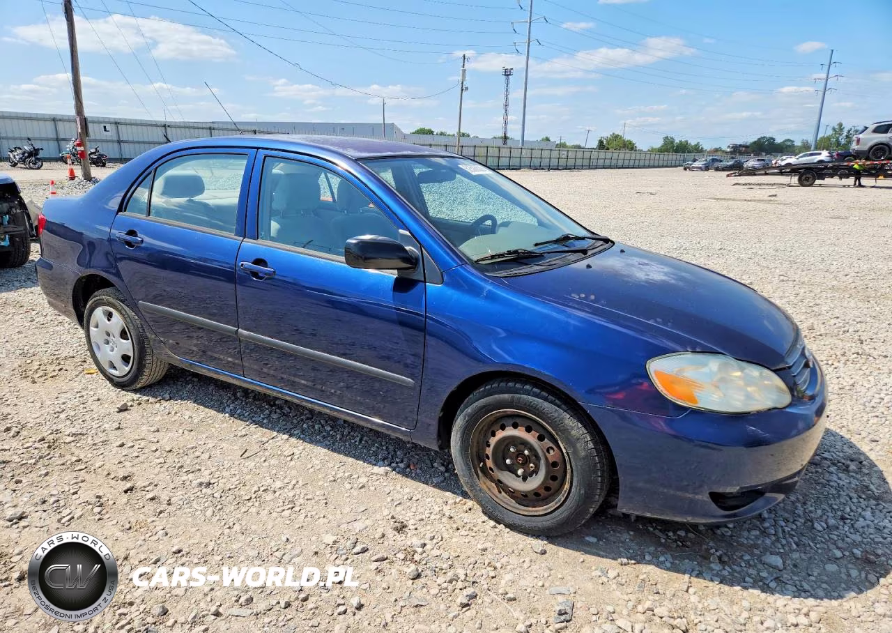 2003 Toyota Corolla Ce VIN:1NXBR32E53Z009181 - 4