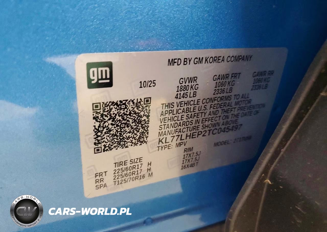2026 Chevrolet Trax 1Lt VIN:KL77LHEP2TC045497 - 13