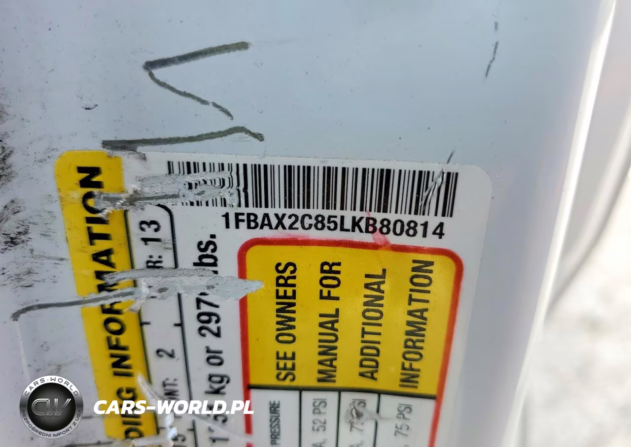 2020 Ford Transit T-350 VIN:1FBAX2C85LKB80814 - 13