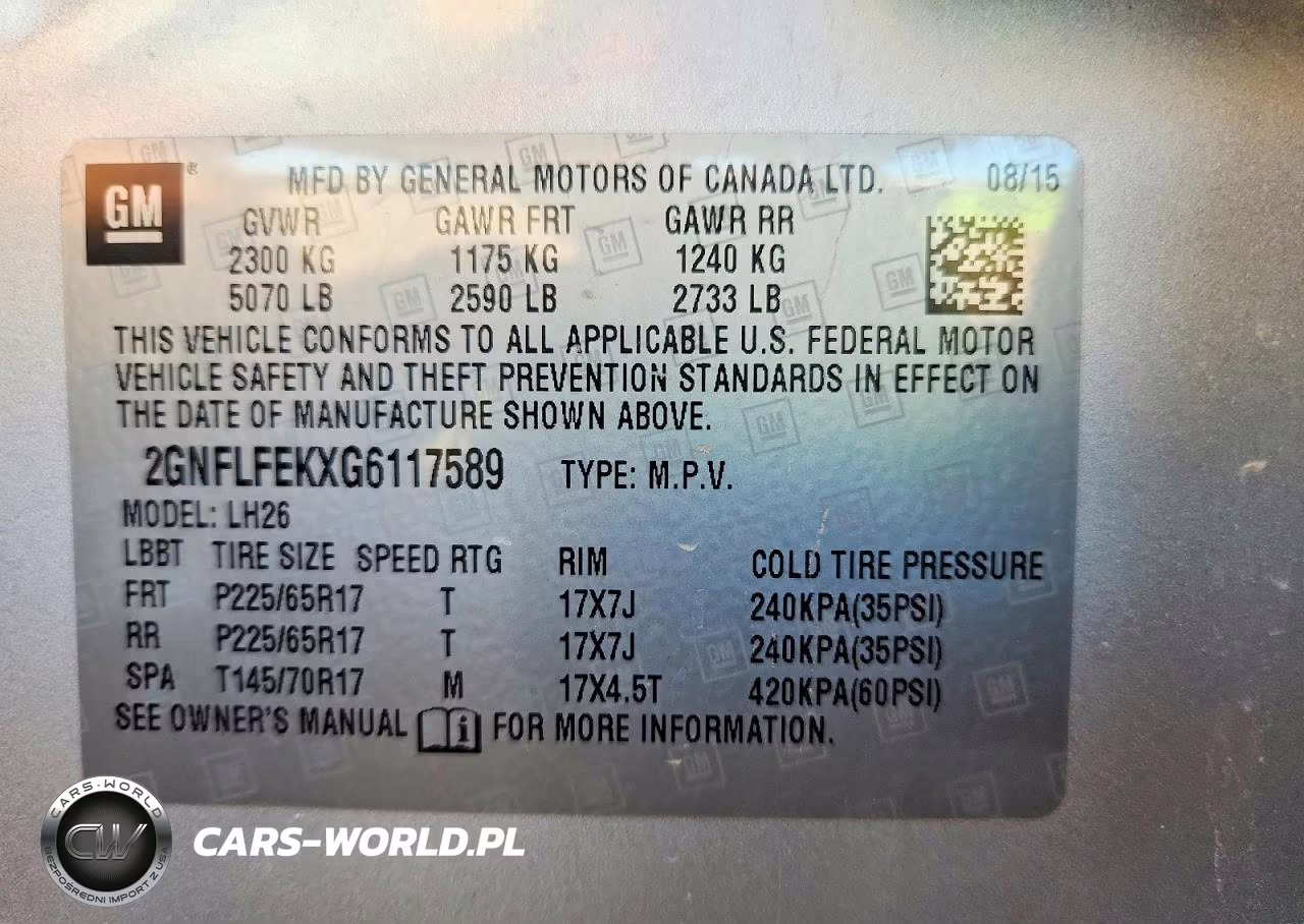 2016 Chevrolet Equinox Lt VIN:2GNFLFEKXG6117589 - 13