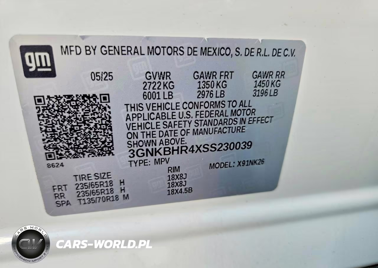 2025 Chevrolet Blazer 2Lt VIN:3GNKBHR4XSS230039 - 14