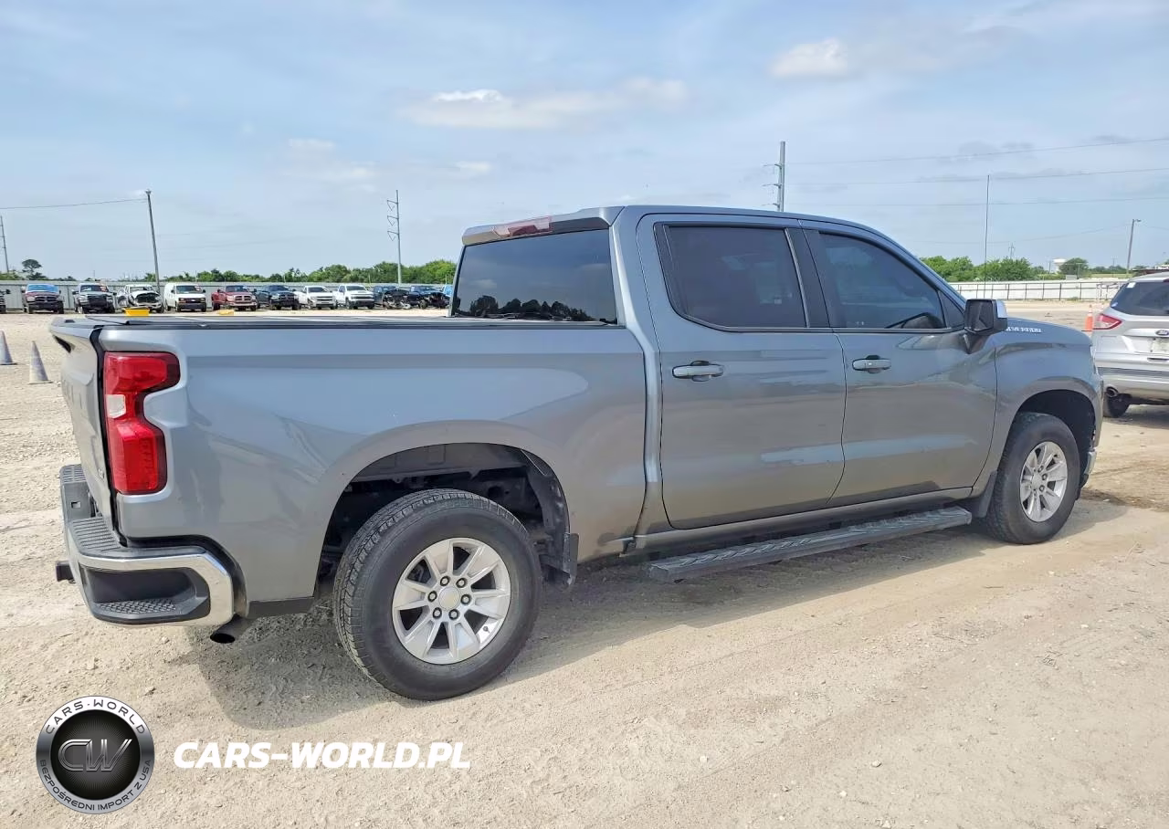 2021 Chevrolet Silverado C1500 Lt VIN:3GCPWCED2MG257995 - 3
