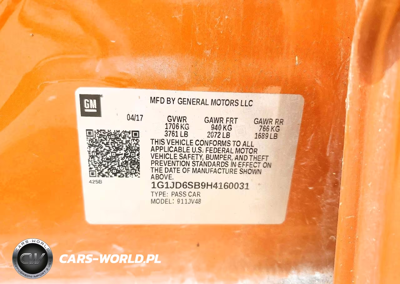 2017 Chevrolet Sonic Lt VIN:1G1JD6SB9H4160031 - 12