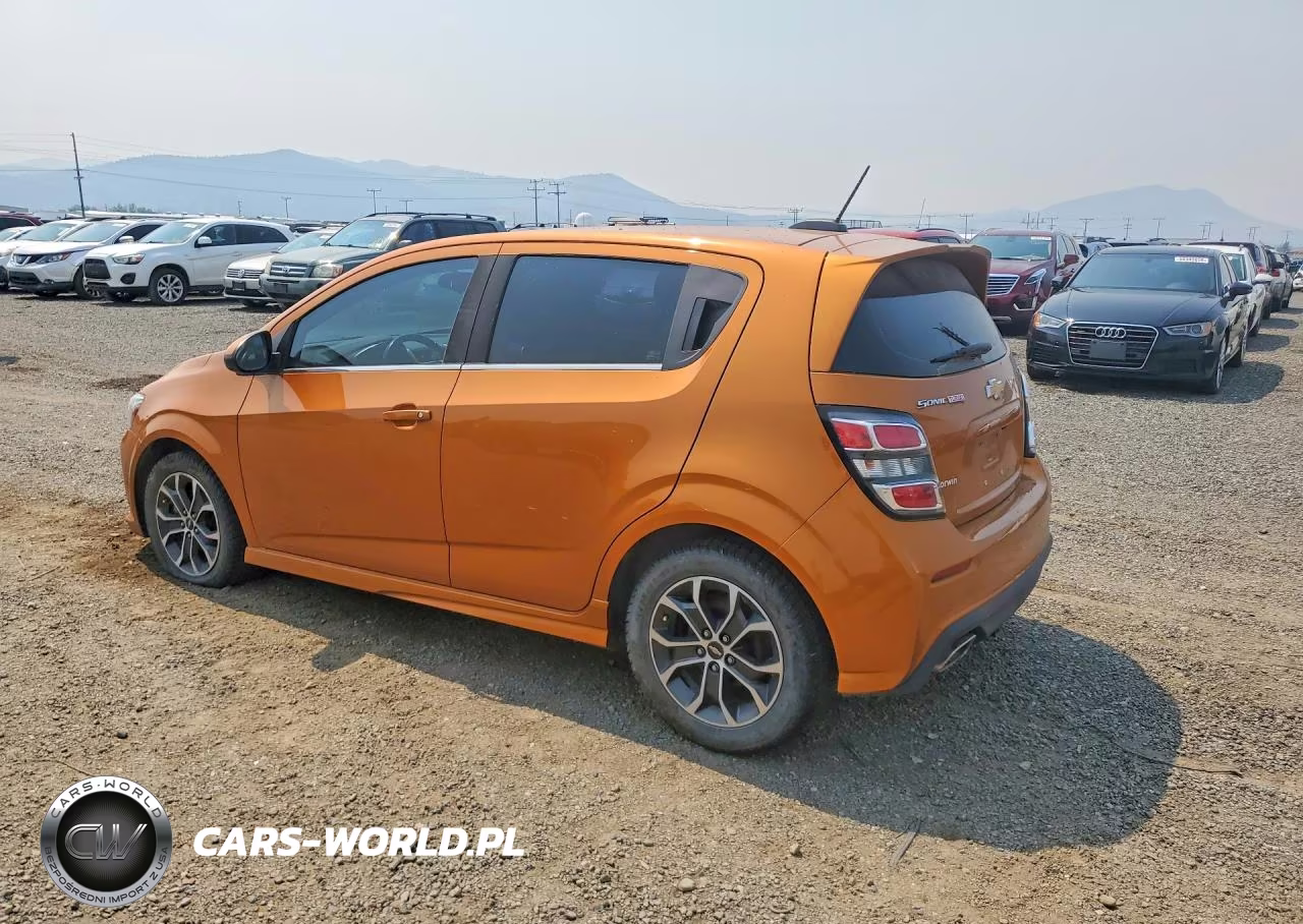 2017 Chevrolet Sonic Lt VIN:1G1JD6SB9H4160031 - 2