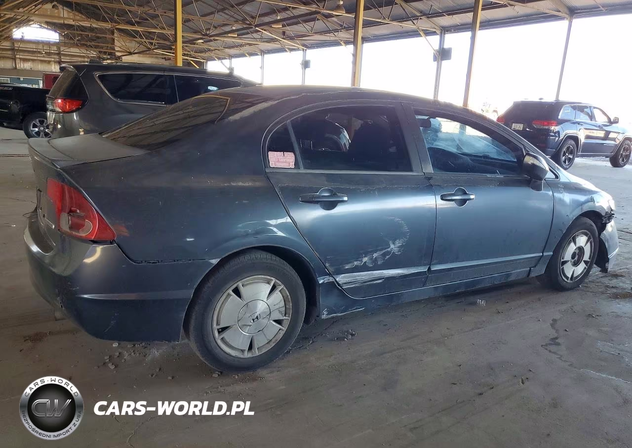 2008 Honda Civic Hybrid VIN:JHMFA36298S013510 - 3