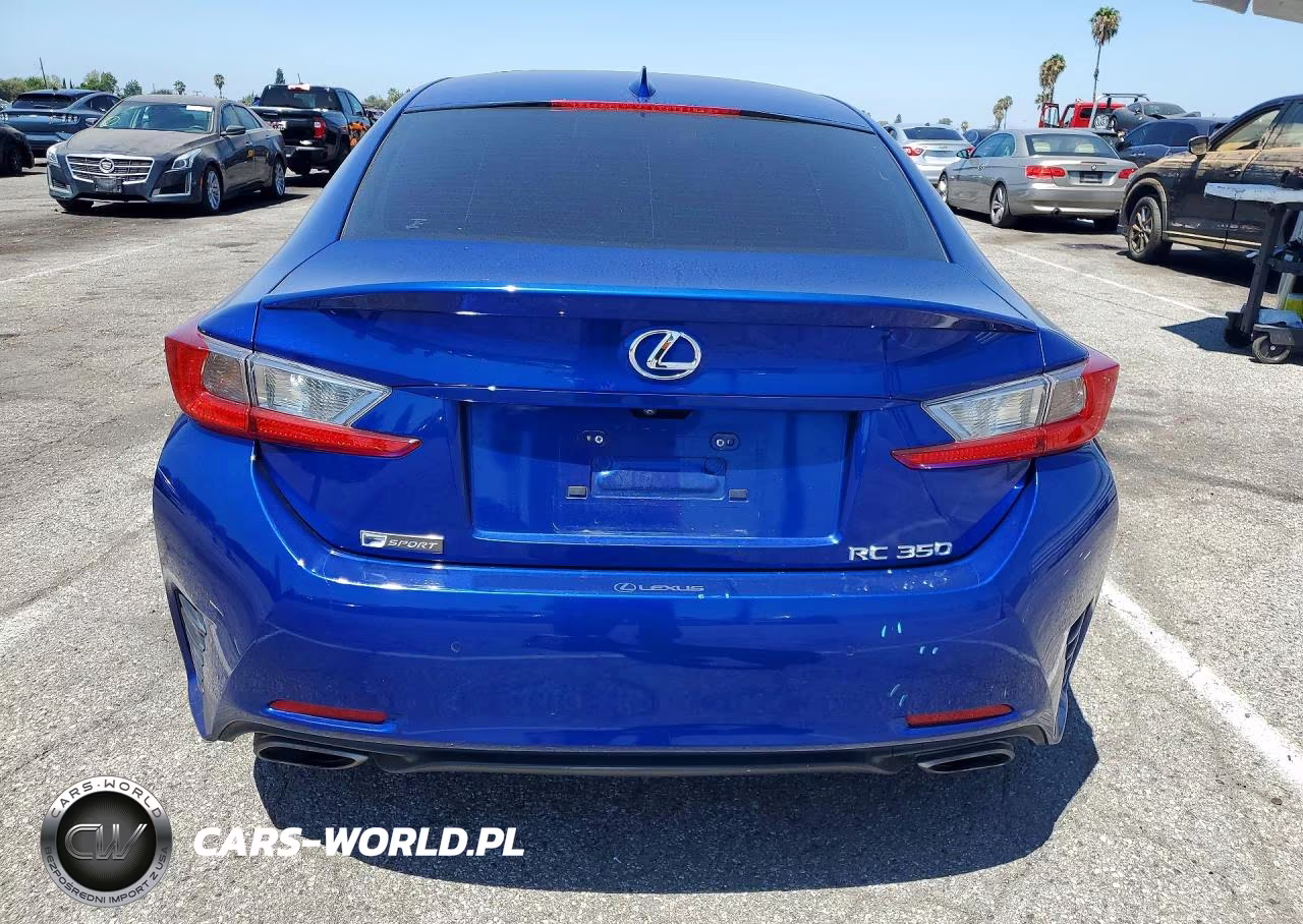 2016 Lexus Rc 350 VIN:JTHHE5BC7G5011808 - 6