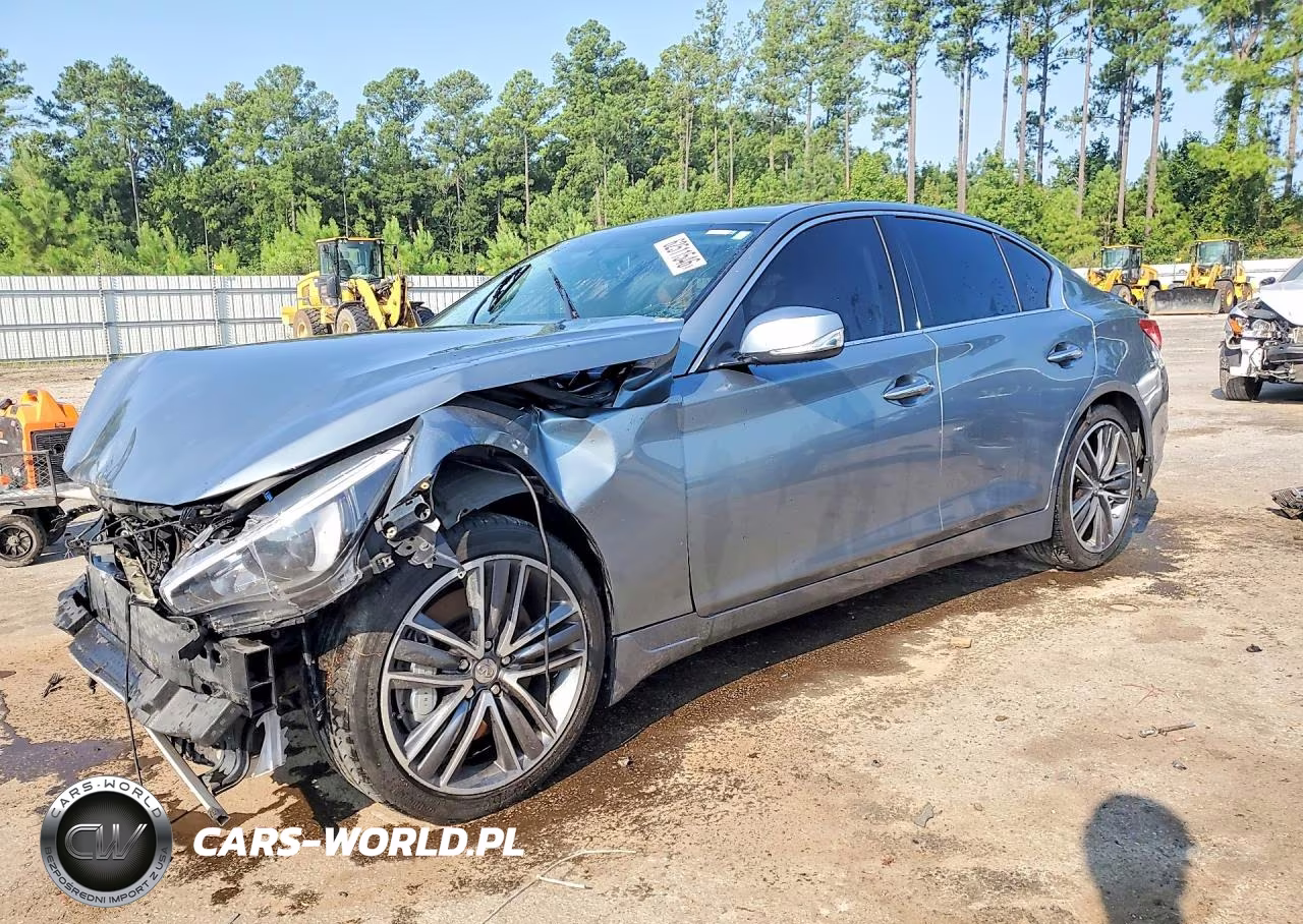 2015 Infiniti Q50 Sport VIN:JN1BV7AP7FM353130 - 1