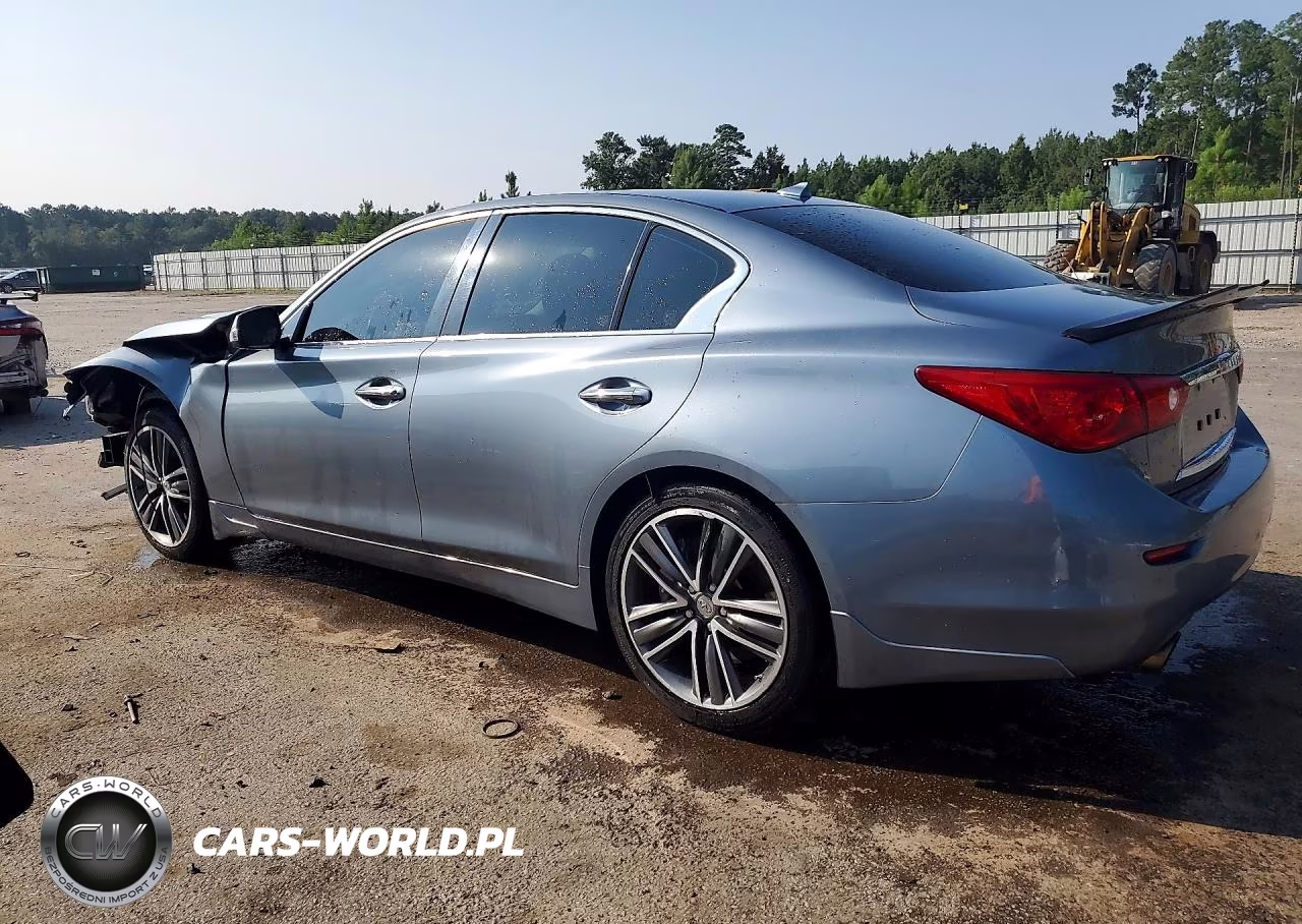 2015 Infiniti Q50 Sport VIN:JN1BV7AP7FM353130 - 2