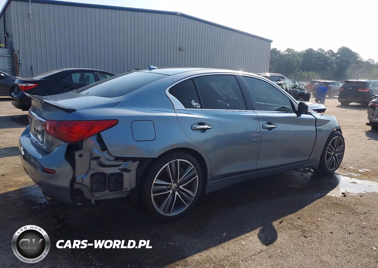 2015 Infiniti Q50 Sport VIN:JN1BV7AP7FM353130 - 3