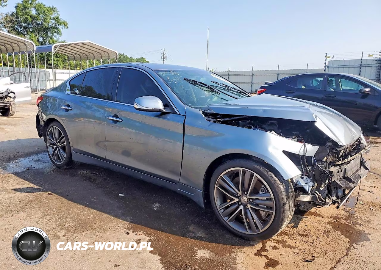 2015 Infiniti Q50 Sport VIN:JN1BV7AP7FM353130 - 4
