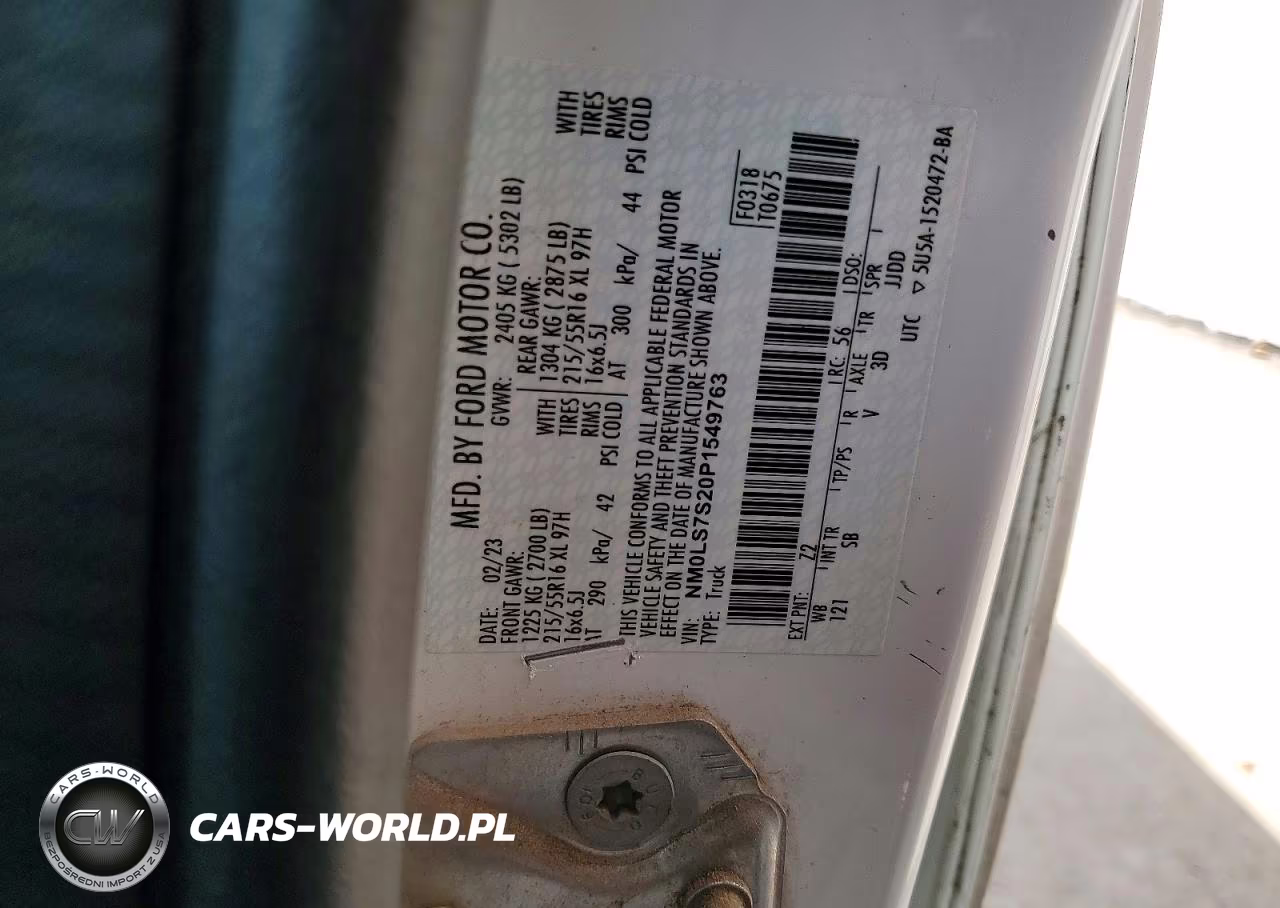 2023 Ford Transit Connect Xl Delivery Van VIN:NM0LS7S20P1549763 - 13