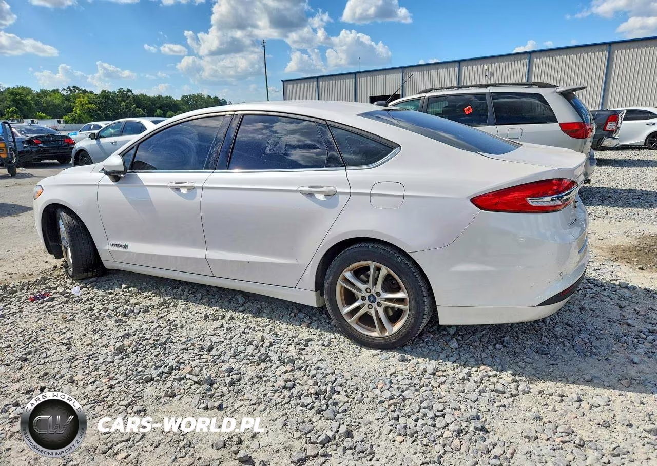 2018 Ford Fusion Se Hybrid VIN:3FA6P0LU3JR174902 - 2