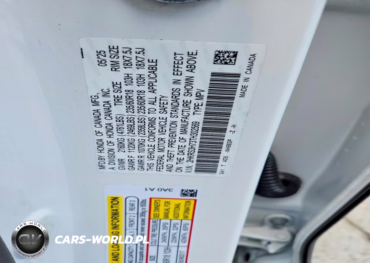2026 Honda Cr-V Exl VIN:2HKRS3H73TH302569 - 13
