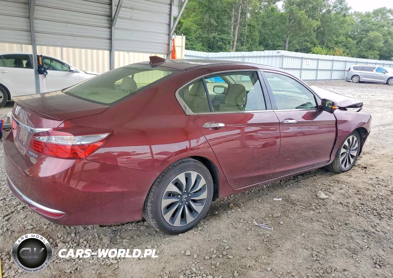 2017 Honda Accord Hybrid Exl VIN:JHMCR6F59HC004145 - 3
