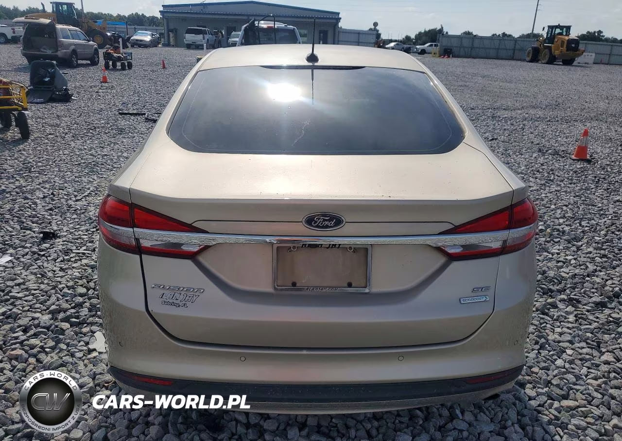 2017 Ford Fusion Se VIN:3FA6P0HD6HR364163 - 6
