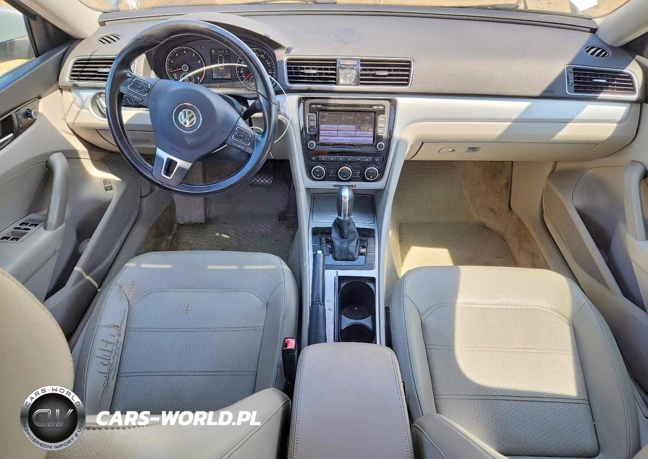 2012 Volkswagen Passat Se VIN:1VWBP7A30CC070247 - 8