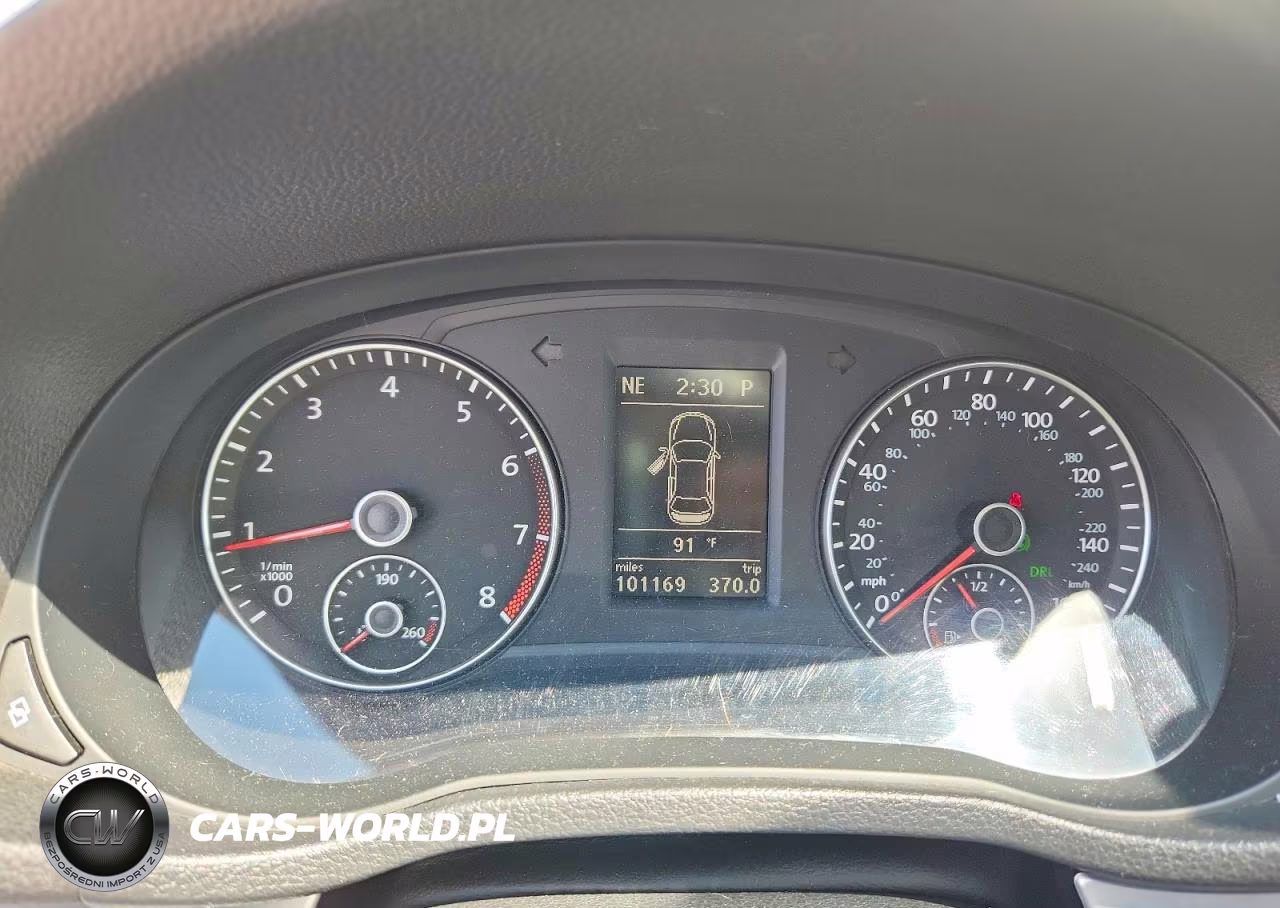 2012 Volkswagen Passat Se VIN:1VWBP7A30CC070247 - 9