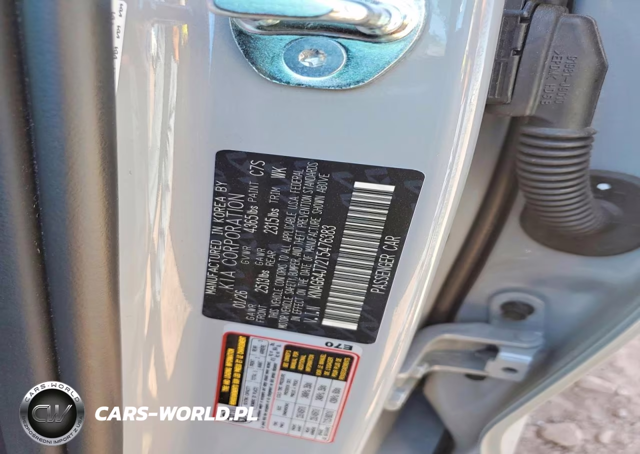 2026 Kia K5 Gt Line VIN:KNAG64J72T5476383 - 12